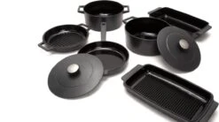 Boretti Solido 26 Cm Avec Couvercle Grill En Fonte - Tous Feux -Grill Feu Maison 1200x670