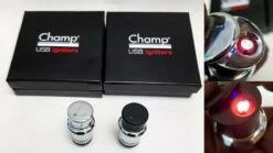 Champ Allume-cigare 12V, également Chargement USB, Transporté Dans La Voiture Ou Dans Le Sac. Chrome -Grill Feu Maison 1200x675 13