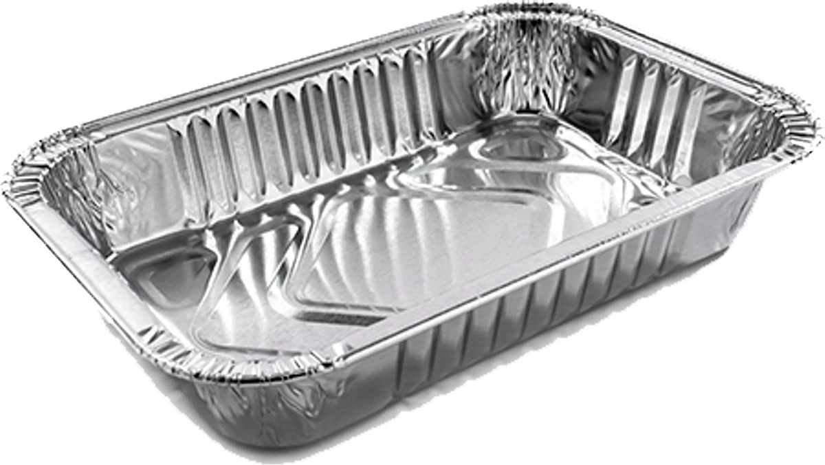 S'MART Plat à Griller/plateau En Aluminium 187x134x33mm 100 Pièces 1 S'MART Plat à Griller/plateau En Aluminium 187x134x33mm 100 Pièces