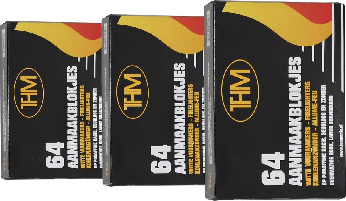 3 X Barbecue - Production Allume - Feu Pour BBQ - BBQ - THM Paraffine Blanche Allume - Feu - 192 Pièces 1 3 X Barbecue - Production Allume - Feu Pour BBQ - BBQ - THM Paraffine Blanche Allume - Feu - 192 Pièces