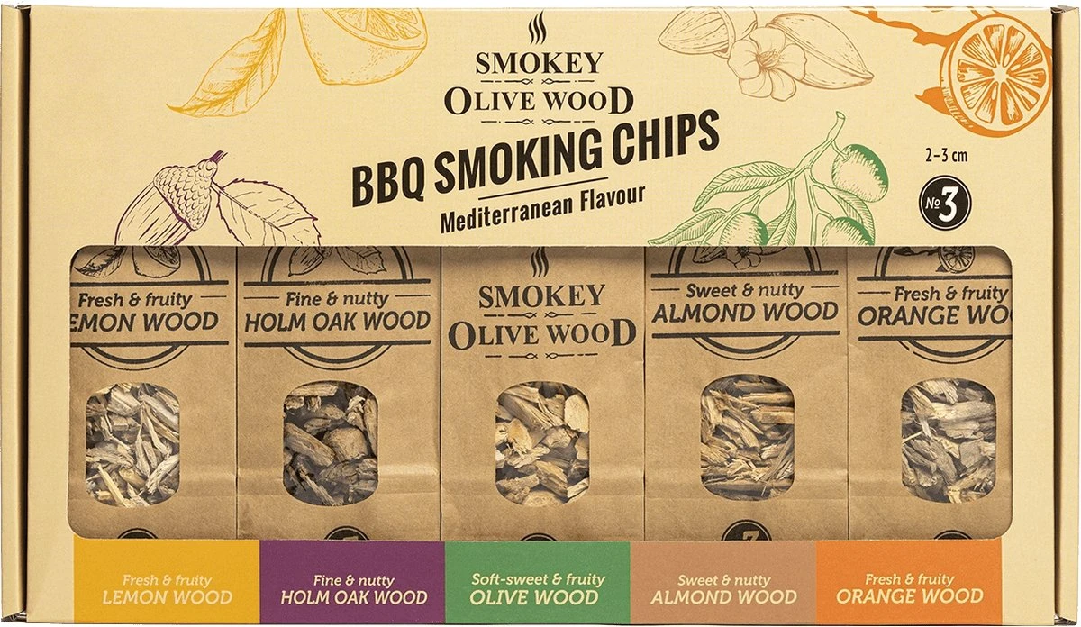Smokey Olive Wood Gifbox Nº3 5x 500ml - Citroen - Chêne Vert - Olive - Amande - Orange 4 Smokey Olive Wood Gifbox Nº3 5x 500ml - Citroen - Chêne Vert - Olive - Amande - Orange – Image 4