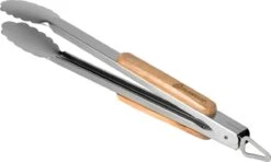 Burnhard Pince à Barbecue Burnhard 45cm | Acier Inoxydable | Manche En Bois D'acacia | Avec œillet De Suspension -Grill Feu Maison 1200x721 1