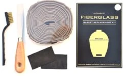 Joint En Fibre De Verre Infinity Feutre 3M Pour Kamado Joe , The Bastard, Green Egg BBQ Avec Kamado Joe Et Brosse