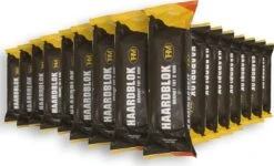 Cheminée Bloc De Cheminée - Bloc De Feu 16 Pièces - 2 Heures Par Bloc - Allume-feu Avec 2 Heures De Temps De Combustion