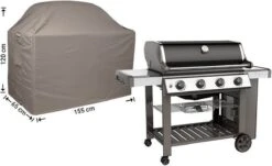 Housse Barbecue 155 X 65 H : 120/110 Cm - Housse Barbecue - RBBQ155