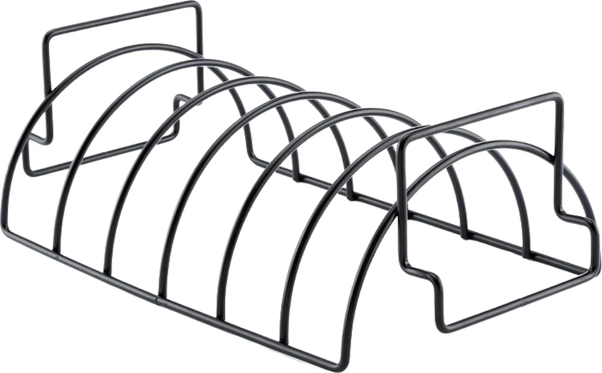 Support à Barbecue PROKING Sparerib – Accessoires De Vêtements Pour Bébé Pour BBQ – Y Compris Recette De Sparerib – Couche Antiadhésive – 35 X 19,5 X 11,5 CM 2 Support à Barbecue PROKING Sparerib – Accessoires De Vêtements Pour Bébé Pour BBQ – Y Compris Recette De Sparerib – Couche Antiadhésive – 35 X 19,5 X 11,5 CM – Image 2