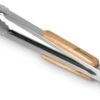 Burnhard Pince à Barbecue Burnhard 45cm | Acier Inoxydable | Manche En Bois D'acacia | Avec œillet De Suspension