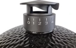 Obelix Kamado Large - 22 Pouces - Zwart - Avec Poseur De Plaque - Feutre En Fibre De Verre - Système D'ouverture / Fermeture - Precision Top-Vent -Grill Feu Maison 1200x756 1