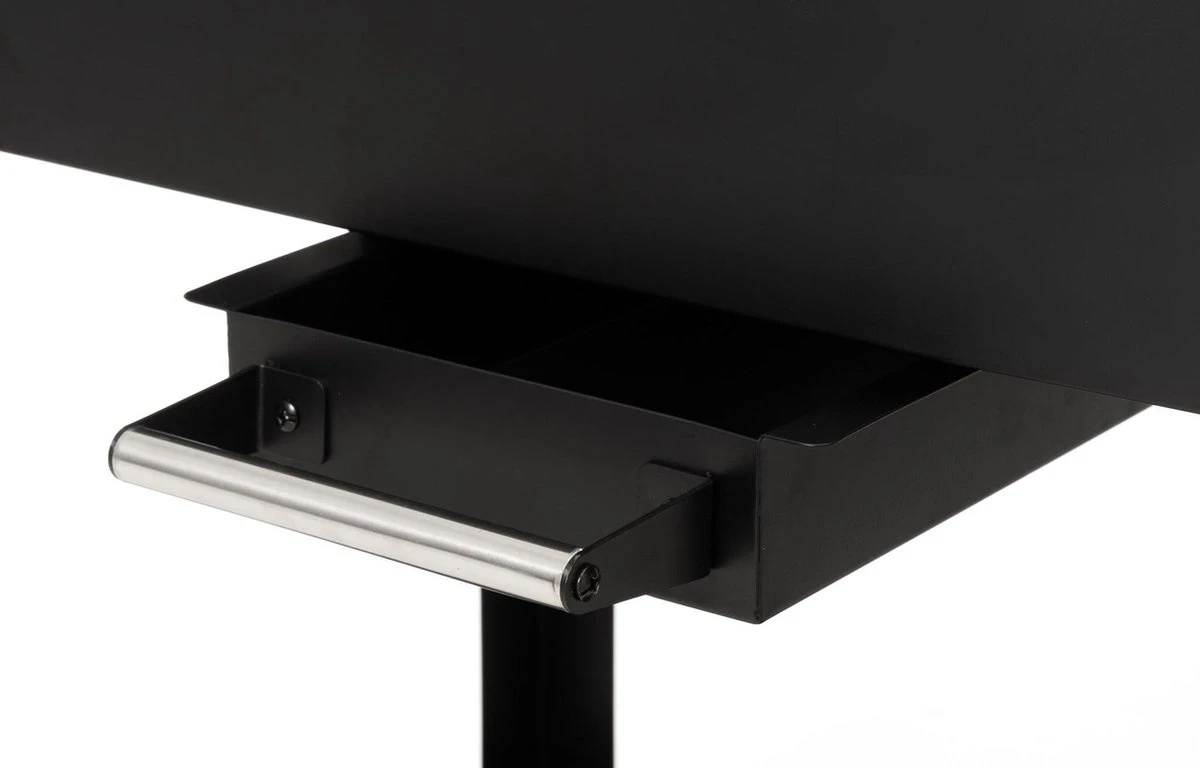 Barbecue D'extérieur Mustang Barbecue Patagonia Réglable En Hauteur - Zwart - Barbecue D'extérieur - Barbecue à Charbon - 39,8 Kg 6 Barbecue D'extérieur Mustang Barbecue Patagonia Réglable En Hauteur - Zwart - Barbecue D'extérieur - Barbecue à Charbon - 39,8 Kg – Image 6