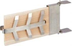 Relaxdays Smoker Board Bbq Saumon - Lot De 4 - Planche Finlandaise - Bois De Cèdre - Planche De Saumon - Nature -Grill Feu Maison 1200x778