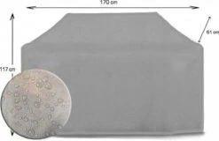 COVER UP HOC Diamond Bbq Cover Waterproof - 170x 61x117 Cm - Avec Sangles Storm Et Cordon -Grill Feu Maison 1200x779 2