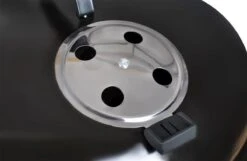 Borvat® | Barbecue Au Charbon De Bois | Gril De Jardin Gril à Charbon De Bois Gril Rond Avec Couvercle | BBQ Avec Table D'appoint | Fête De Camping En Plein Air | Barbecue à Charbon Mobile | Diamètre 46,5cm | ACIER INOXYDABLE | Noir -Grill Feu Maison 1200x780