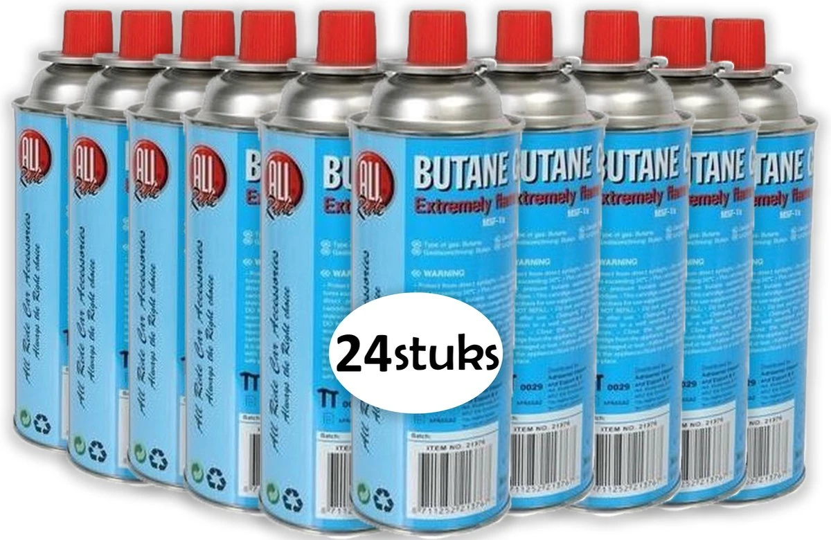 Bouteille De Gaz Cartouche De Gaz Butane D'une Capacité De 227 Grammes - 24 Pièces Dans L'emballage 1 Bouteille De Gaz Cartouche De Gaz Butane D'une Capacité De 227 Grammes - 24 Pièces Dans L'emballage
