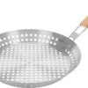 Poêle à Barbecue Brandlezz Grill Avec Manche En Bois - LIQUIDATION