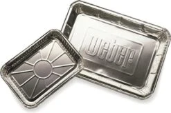 Weber 6415 Papier Cuisson Rectangulaire Aluminium -Grill Feu Maison 1200x797