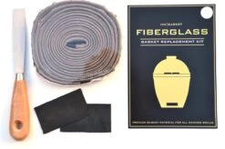 Joint En Fibre De Verre Infinity Felt 3M Pour Kamado Joe, The Bastard, Green Egg BBQ Avec Couteau à Séparer
