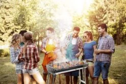 Camping En Plein Air , BBQ , Accessoires De Vêtements Pour Bébé De Camping -Grill Feu Maison 1200x799 20