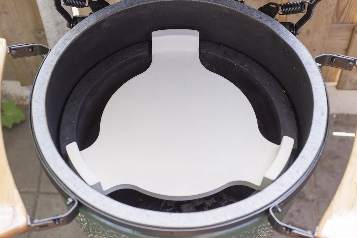 Set De Pose D'assiettes / Déflecteur De Chaleur Avec Poussoir Pour Grand Barbecue Kamado Ø 46 CM 9 Set De Pose D'assiettes / Déflecteur De Chaleur Avec Poussoir Pour Grand Barbecue Kamado Ø 46 CM – Image 9