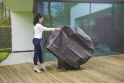 DistriCover De BBQ - étanche - 195 X 70x 110 Cm - Couleur Anthracite - Garantie 2 Ans -Grill Feu Maison 1200x800 142