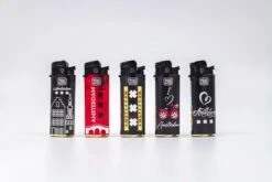 Bixi Mini ' Amsterdam My City' - Briquet Climatiquement Neutre - Briquet - Briquet - Beau Design - Design - Bixi - Le Briquet Climatiquement Neutre - 5 Pièces