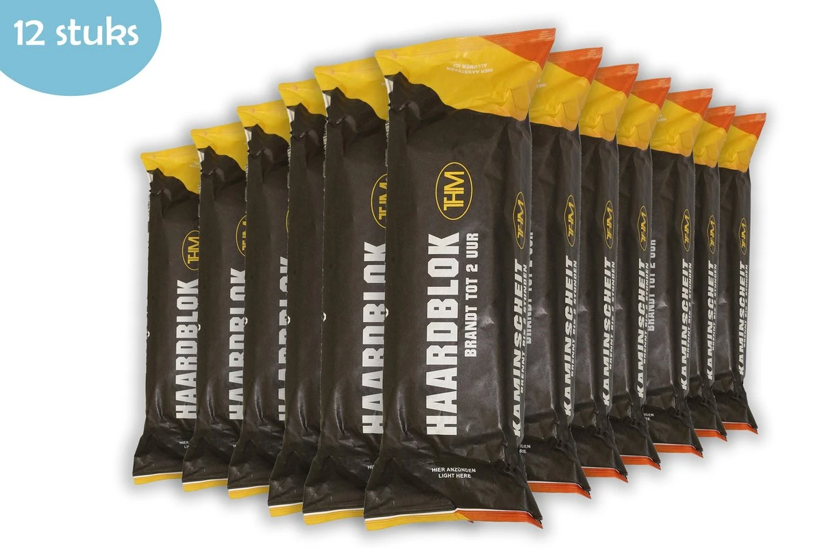 Bloc De Feu De Cheminée - Bloc De Feu 12 Pièces - 2 Heures Par Bloc - Allume-feu Avec 2 Heures De Temps De Combustion - Aides De Cheminées 1 Bloc De Feu De Cheminée - Bloc De Feu 12 Pièces - 2 Heures Par Bloc - Allume-feu Avec 2 Heures De Temps De Combustion - Aides De Cheminées