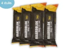 Cheminée Bloc Coupe-feu - Bloc Coupe-feu 4 Pièces - 2 Heures Par Bloc - Allume-feu Avec 2 Heures De Temps De Combustion - Aides Au Cheminées