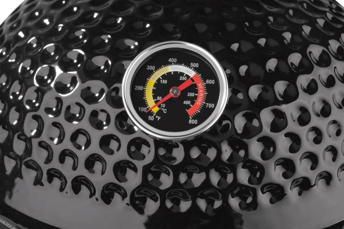 GRILLMEISTER Grill Egg Barbecue En Céramique - Grillez Les Plats De Barbecue Les Plus Délicieux Avec Ce Barbecue En Céramique ! - Surface Du Gril : Ø26,5 Cm - Plage De Température : 110-370 °C (avec Une Chaleur Uniforme Et Durable) 5 GRILLMEISTER Grill Egg Barbecue En Céramique - Grillez Les Plats De Barbecue Les Plus Délicieux Avec Ce Barbecue En Céramique ! - Surface Du Gril : Ø26,5 Cm - Plage De Température : 110-370 °C (avec Une Chaleur Uniforme Et Durable) – Image 5