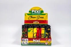 Bixi Classic 'Rasta' - Briquet Climatiquement Neutre - Briquet - Briquet - Beau Design - Design - Bixi - Le Briquet Climatiquement Neutre - 50 Pièces/présentoir