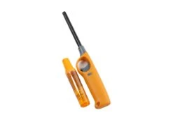 Briquet à Gaz Avec Recharge 2X Jaune Et Gris - Briquet Rechargeable Rechargeable - Protection Enfant - Réglage De La Flamme - Indicateur De Carburant - -Grill Feu Maison 1200x800 208