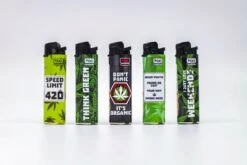 Bixi Classic 'Weed Warnig' - Briquet Climatiquement Neutre - Briquet - Briquet - Beau Design - Design - Bixi - Le Briquet Climatiquement Neutre - 5 Pièces