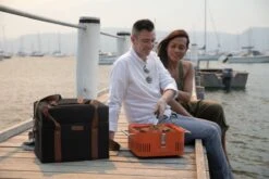 BBQ - BARBECUE - CHARBON - EVERDURE - CUBE - Y COMPRIS LA BOÎTE DE RANGEMENT ET LE TRAVAIL / PLATEAU - 38,4 CM DE LONG - 31,6 CM DE LARGE - 22,4 CM DE HAUT - ACIER INOXYDABLE / ALUMINIUM / BOIS -Grill Feu Maison 1200x800 38