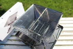 Barbecue Pliable Au Charbon De Bois De United Entertainment - Acier Inoxydable - Avec étui Et Sac De Transport -Grill Feu Maison 1200x800 6