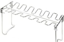 WiseGoods Premium BBQ Chicken Legs Rack - Rack - Grill - Grill - Accessoires De Vêtements Pour Bébé De Barbecue - Été - Tools De Cuisine - Outil De Four - Acier Inoxydable