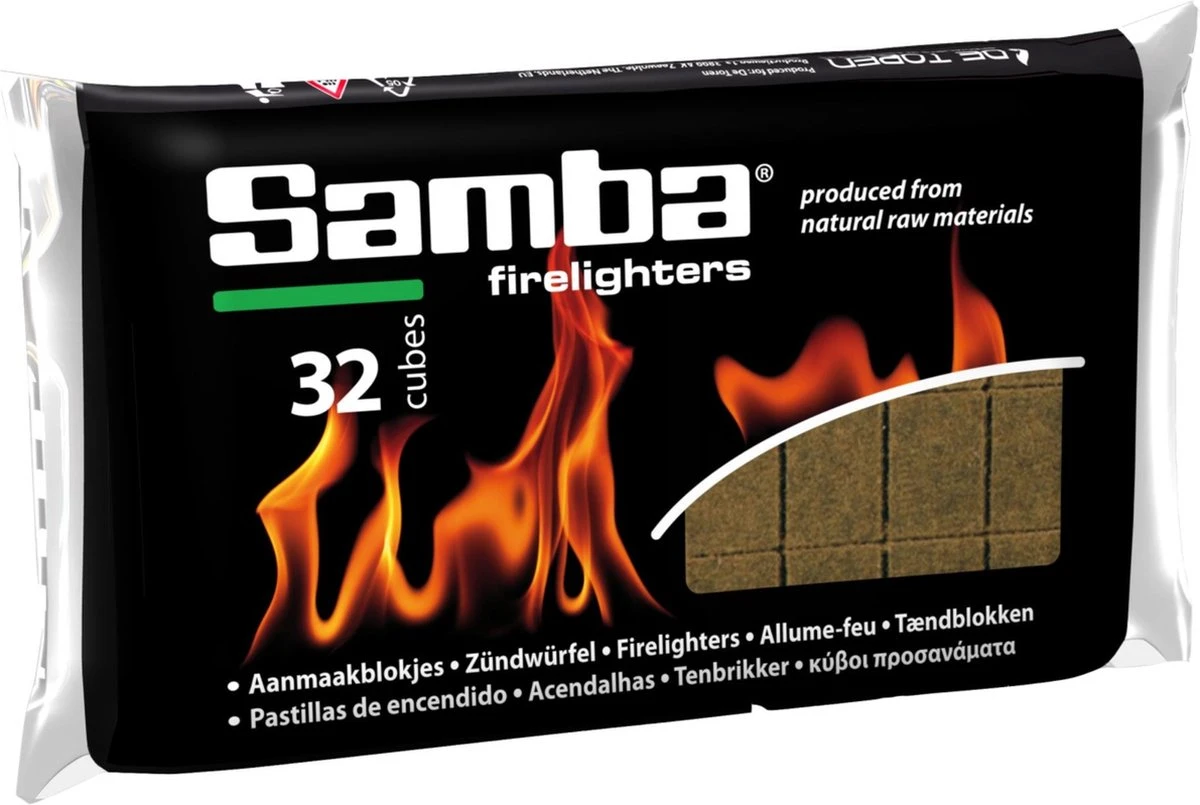 Samba Firelighters Brown á 24 X 32 Pièces - Boîte Extérieure De 768 Firelighters 3 Samba Firelighters Brown á 24 X 32 Pièces - Boîte Extérieure De 768 Firelighters – Image 3