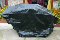 Housse De Protection Pour Barbecue - Bbq Cover - Housse - Synthétique - Noir - Longueur 173 Cm -Grill Feu Maison 1200x807 3