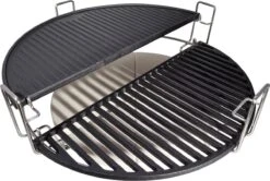 Divide & Conquer PRO - Large 21" - Grille/plaque Lunaire En Fonte Incluse - Déflecteur De Chaleur