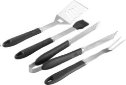 Deuba Ensemble De 4 Couverts Pour BBQ En Acier Inoxydable Avec Sac De Rangement Ensemble De Barbecue Accessoires De Vêtements Pour Bébé -Grill Feu Maison 1200x808 6