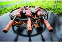 OFYR Set De Brochettes 105 / Brochettes (3 Pièces) - Brochette BBQ - Brochettes Barbecue -Grill Feu Maison 1200x815 2