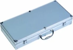 Collection BBQ Couverts De Barbecue En Acier Inoxydable Dans Un Coffret En Aluminium 26 Collection BBQ Couverts De Barbecue En Acier Inoxydable Dans Un Coffret En Aluminium -Grill Feu Maison 1200x821 2