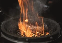 Landmann - Kamado - 26 Pouces - Grijs - Modèle De Table - Surface De Cuisson De 57 Cm - Avec Thermomètre - Avec Base Et Poignées - Double Paroi Et Isolé - Oeuf BBQ -Grill Feu Maison 1200x825 2