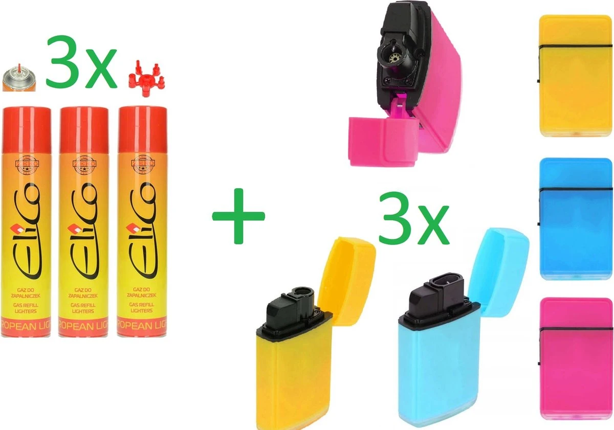 Unilight 3x Zippo Jetflame Turbo Briquet Coupe-vent Avec 3x 250ml Universel Briquet Bouteilles De Gaz 1 Unilight 3x Zippo Jetflame Turbo Briquet Coupe-vent Avec 3x 250ml Universel Briquet Bouteilles De Gaz