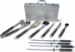 Mallette D'ustensiles Pour Barbecue Et Plancha - 18 Pièces -Grill Feu Maison 1200x841