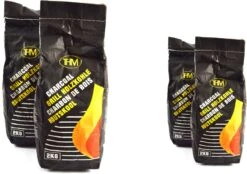 4 Pièces Charbon De Bois 2 Kg - Charbon De Bois Pour Barbecue - été For The BBQ