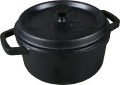 The Windmill Bbq-pan S 2 Litre Fonte 19,5 Cm Noir 3 Pièces -Grill Feu Maison 1200x848 2
