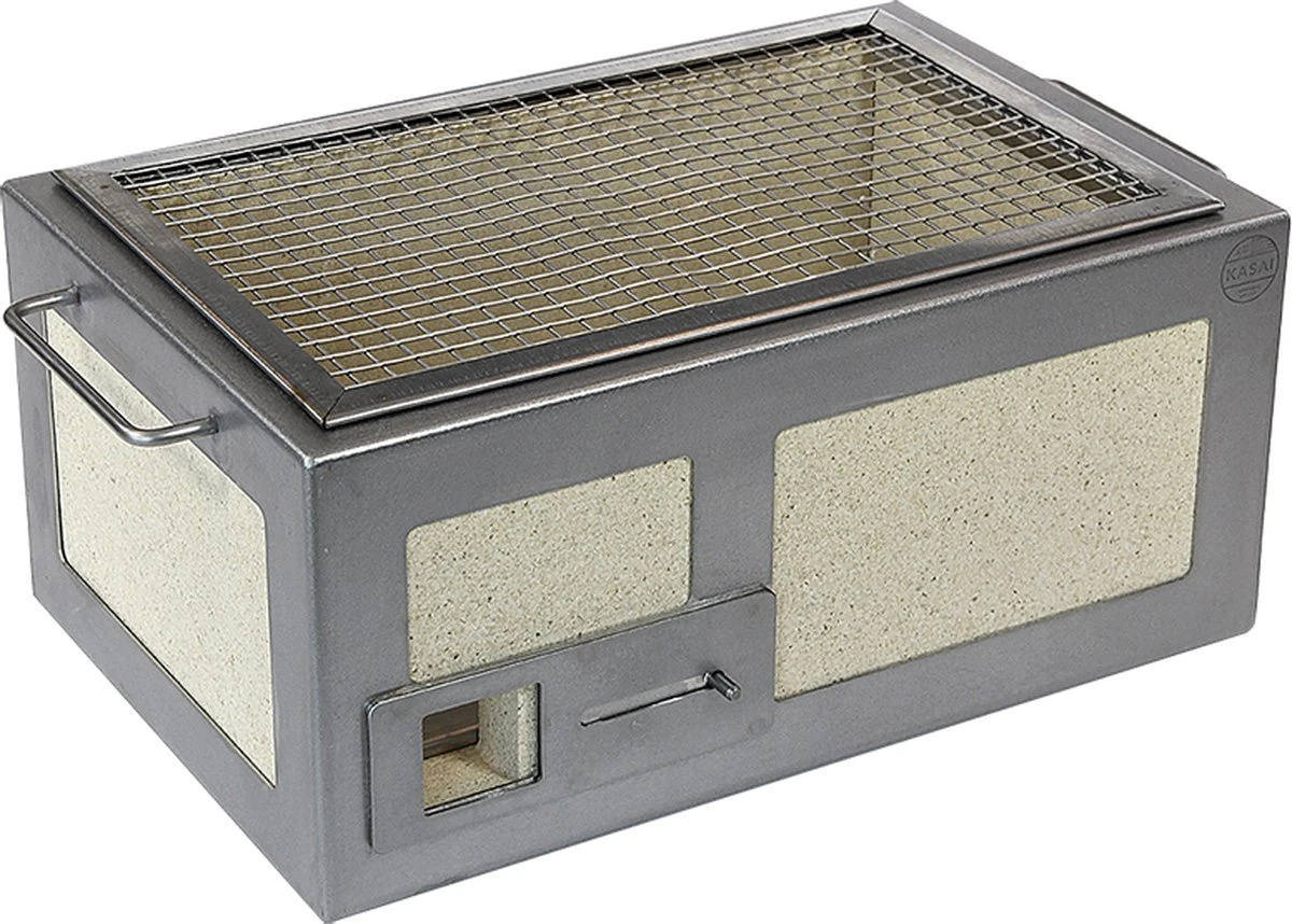 SousVideTools - 16025 - Gril Little Kasai Konro Avec Cadre En Acier Inoxydable - BBQ Hibachi De Style Traditionnel Japonais 7 SousVideTools - 16025 - Gril Little Kasai Konro Avec Cadre En Acier Inoxydable - BBQ Hibachi De Style Traditionnel Japonais – Image 7