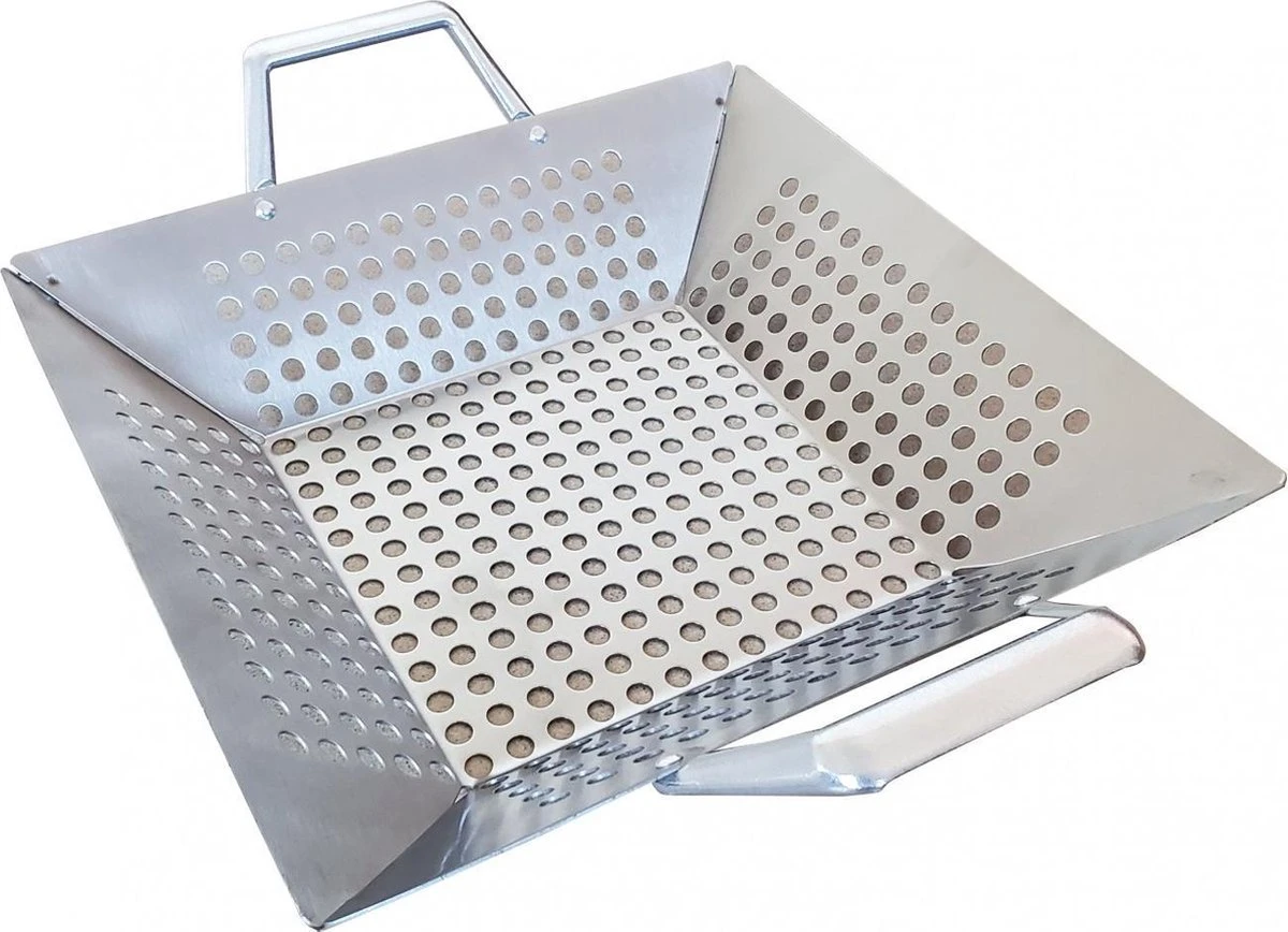 Panier De Légumes En Acier Inoxydable BBQ 1 Panier De Légumes En Acier Inoxydable BBQ