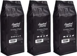 Longstreet Smokers - Copeaux De Fumée - Trio De Copeaux Beuk, Chêne Et Pomme