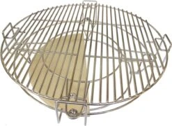 PROKING Divide & Conquer - Système De Cuisson à Multi Niveaux - Kamado - BBQ - Barbecue - Large 21 Pouces -Grill Feu Maison 1200x876 2