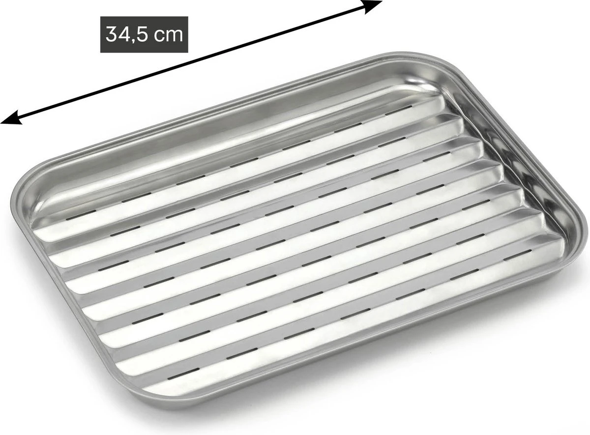 Poêle à Griller Barbecook - Acier Inoxydable - Gris 6 Poêle à Griller Barbecook - Acier Inoxydable - Gris – Image 6
