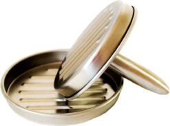 Kamado Bono Texas Club - Presse à Burger - Acier Inoxydable